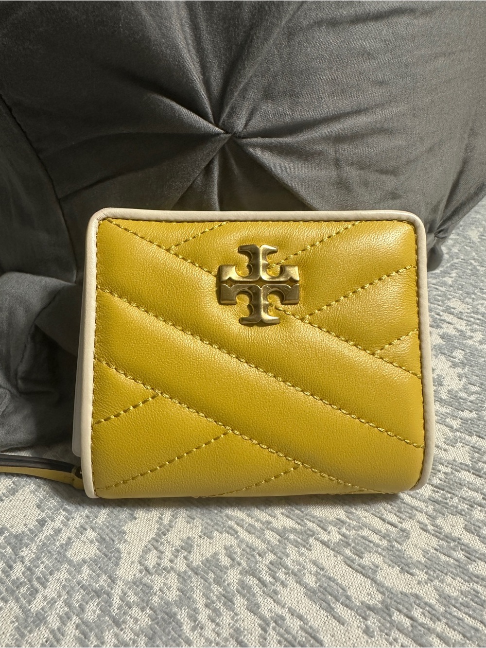 Tory Burch Color Block Bi-Fold Wallet